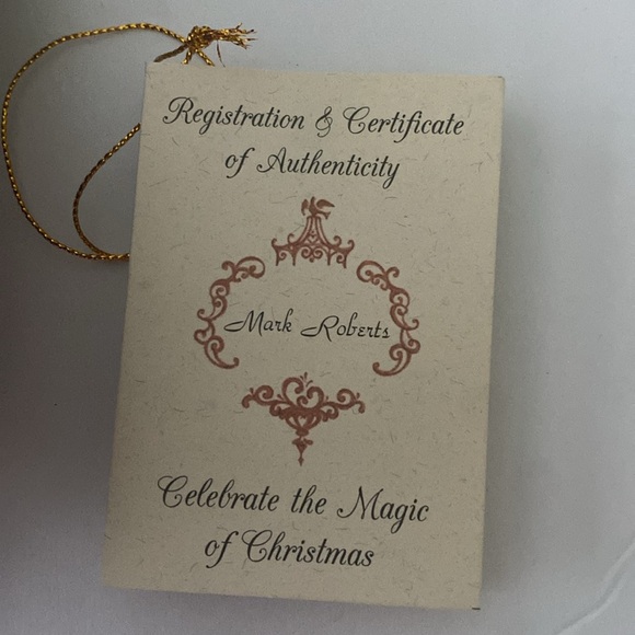 Mark Roberts Christmas Santa Fairy Elf Santa Orn with Presents Kitsch Decoration - Picture 6 of 11